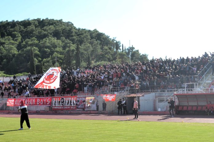 Ολυμπιακός Βόλου κόσμος ΕΑΚ Ολυμπιακός Βόλου: «Βαγγέλη, αυτή η νίκη είναι για σένα» – Ευχές στον Βαγγέλη Σιώρο