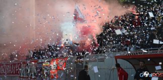 Η θερμή ατμόσφαιρα των φιλάθλων του Ολυμπιακού Βόλου στο EAK! (video)