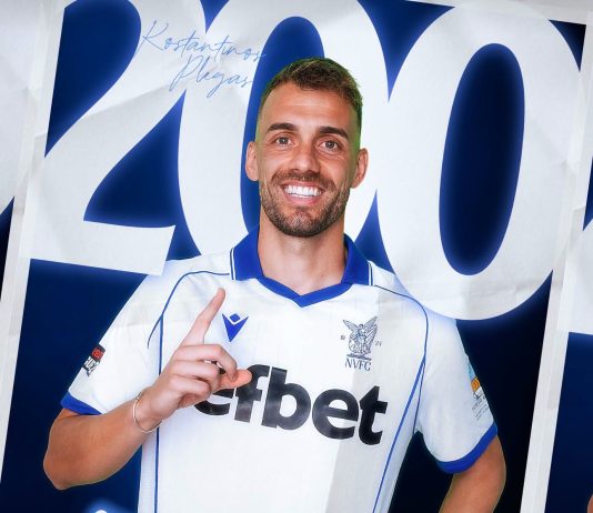 Νίκη Βόλου: «200άρης» στη Super League 2 ο Κώστας Πλέγας Νίκη Βόλου: «200άρης» στη Super League 2 ο Κώστας Πλέγας