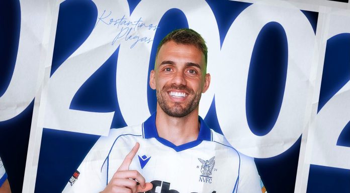 Νίκη Βόλου: «200άρης» στη Super League 2 ο Κώστας Πλέγας Νίκη Βόλου: «200άρης» στη Super League 2 ο Κώστας Πλέγας